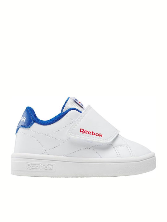 Reebok Court Παιδικά Sneakers Λευκά Reebok Court Παιδικά Sneakers Λευκά