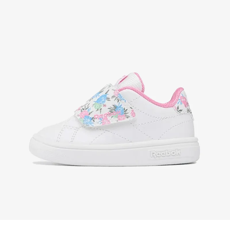 Reebok Παιδικά Sneakers Λευκά Ροζ Γαλάζια Reebok Παιδικά Sneakers Λευκά Ροζ Γαλάζια